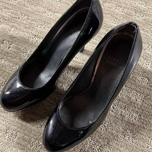 Stuart Weitzman Black Patent Leather Pumps - Picture 5 of 5